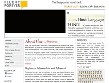 Tablet Screenshot of fluentforever.com